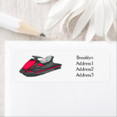 Afbeelding Jet ski cartoon Etiket (Insitu)