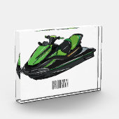 Afbeelding Jet ski cartoon Fotoblokken (Links)