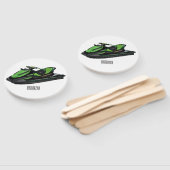 Afbeelding Jet ski cartoon Handwaaier (Niet-gemonteerd)