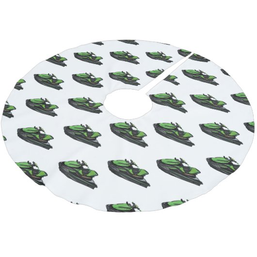 Afbeelding Jet ski cartoon Kerstboom Rok (Gekanteld)
