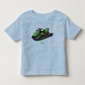 Afbeelding Jet ski cartoon Kinder Shirts (Voorkant)