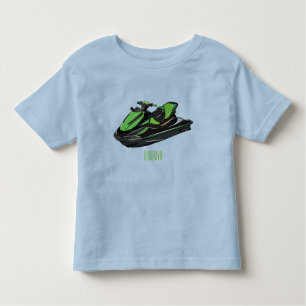 Afbeelding Jet ski cartoon Kinder Shirts