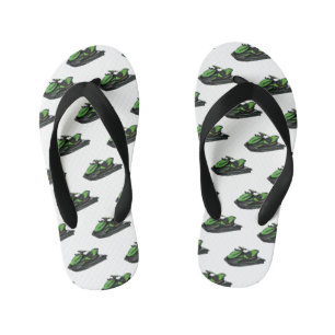 Afbeelding Jet ski cartoon Kinder Teenslippers