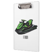 Afbeelding Jet ski cartoon Klembord (Links)