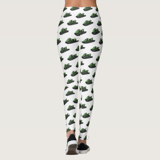 Afbeelding Jet ski cartoon Leggings (Achterkant)