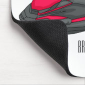 Afbeelding Jet ski cartoon Muismat (Hoek)