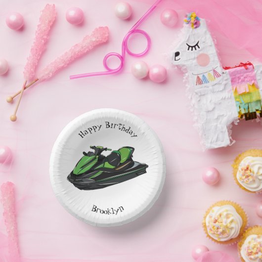 Afbeelding Jet ski cartoon Papieren Kommen