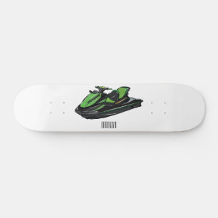 Afbeelding Jet ski cartoon Persoonlijk Skateboard