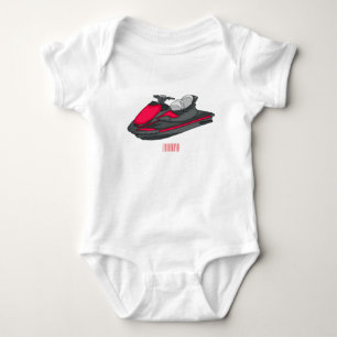 Afbeelding Jet ski cartoon Romper