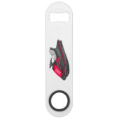 Afbeelding Jet ski cartoon Speed Flessenopener (Voorkant)