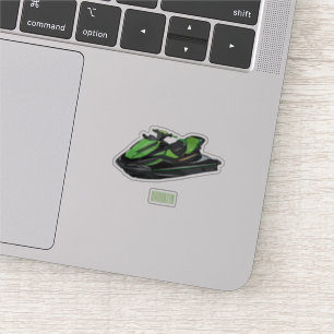 Afbeelding Jet ski cartoon Sticker