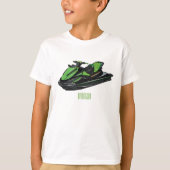 Afbeelding Jet ski cartoon T-shirt