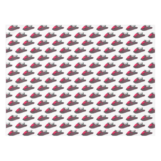 Afbeelding Jet ski cartoon Tafelkleed (Voorkant (Horizontaal))