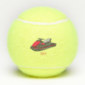 Afbeelding Jet ski cartoon Tennisballen (Achterkant)