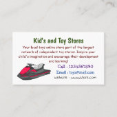 Afbeelding Jet ski cartoon Visitekaartje (Voorkant)