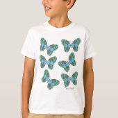 Afbeelding juwelen vlinder t-shirt (Voorkant)