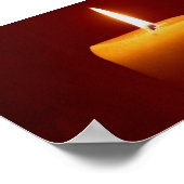 Afbeelding kaarslicht poster (Hoek)