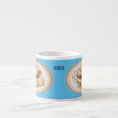 Afbeelding kaneelrol cartoon espresso kop (Voorkant)