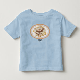 Afbeelding kaneelrol cartoon kinder shirts