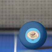 Afbeelding kaneelrol cartoon pingpongbal (Net)