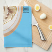 Afbeelding kaneelrol cartoon theedoek (Quarter Fold)