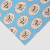 Afbeelding kaneelrol cartoon tissuepapier (Detail)