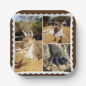 Afbeelding Kangaroo, Bord papier (Voorkant)
