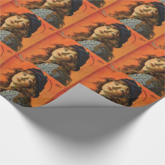 afbeelding klassiek cadeaupapier (Hoek)