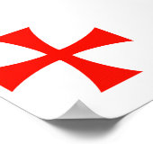 Afbeelding Knachten Templar Poster (Hoek)