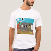 Afbeelding knippen t-shirt (Voorkant)