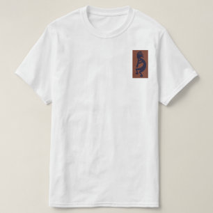 Afbeelding Kokopelli van het afspelen van flute, z T-shirt