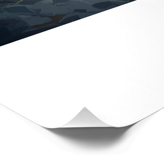 Afbeelding Kroatië Perfect Poster (Hoek)