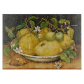  Afbeelding Lemon still Life Cutting Board Snijplank (Voorkant)