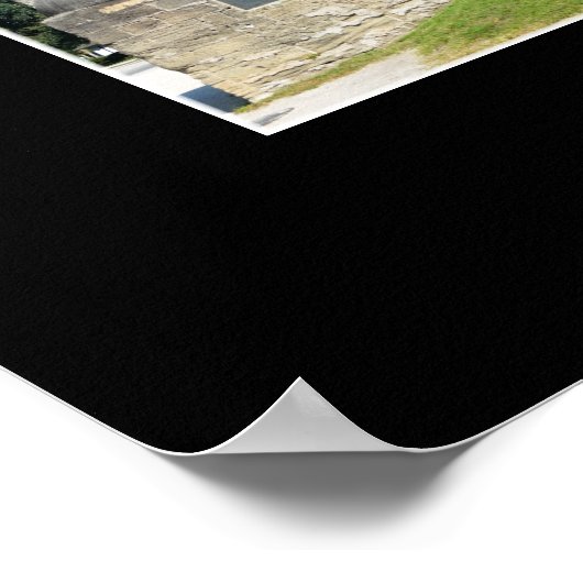 afbeelding letters poster van live liefde lacht (Hoek)