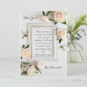  Afbeelding Lijst bruiloft Hartelijk dank Kaart (Staand voorkant)