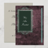 Afbeelding Lijst bruiloft Kaart (Voorkant / Achterkant)