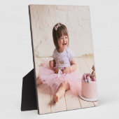 Afbeelding Lijst Easel Rug Frameless Photo Holder Fotoplaat (Zijkant)