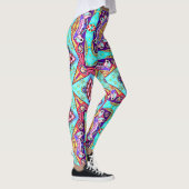 AFBEELDING LIJSTEN DESIGNER COLLAGE LEGGINGS (Rechts)