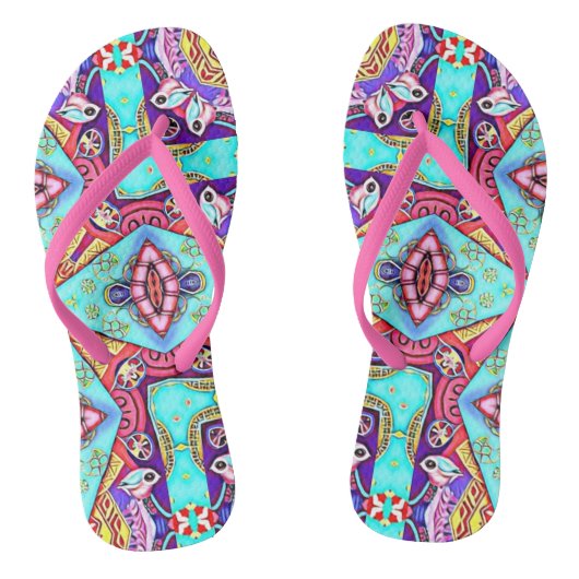 AFBEELDING LIJSTEN DESIGNER COLLAGE TEENSLIPPERS (Voetbed)