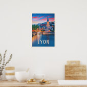 Afbeelding Lyon Photo Vintage Poster (Keuken)
