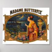  Afbeelding - Madame Butterfly Poster (Voorkant)