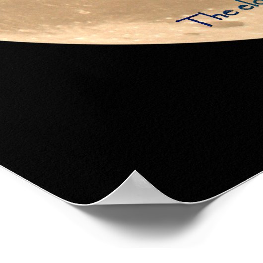 Afbeelding met 2 WOLVES CHEROKEE TALE Art Poster (Hoek)