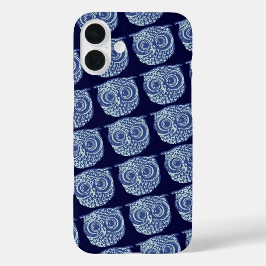 Afbeelding met blauwe kauwuil Case-Mate iPhone case (Achterkant)