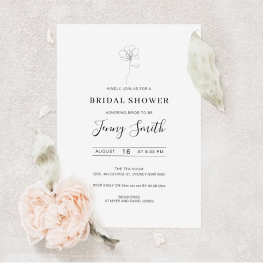 Afbeelding met de hand getrokken vrijgezellenfeest kaart