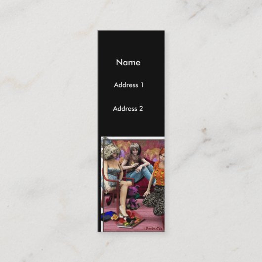 Afbeelding met de Trumpet Mini Visitekaartje (Voorkant)