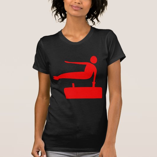 Afbeelding met draagvermogen - Rood T-shirt (Voorkant)