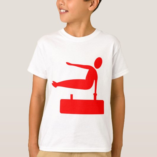 Afbeelding met draagvermogen - Rood T-shirt (Voorkant)