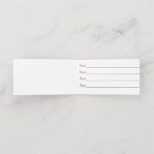 afbeelding met een grappige hond klantenkaartje (Binnenkant ongevouwen)