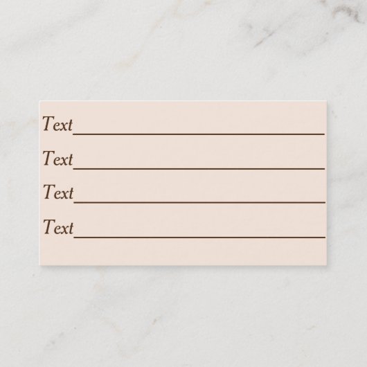 afbeelding met een grappige hond visitekaartje (Achterkant)