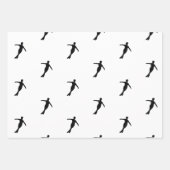 Afbeelding met een inpakpapierset van 3 vel (Voorkant 3)